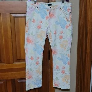 Ralph Lauren Floral Jeans